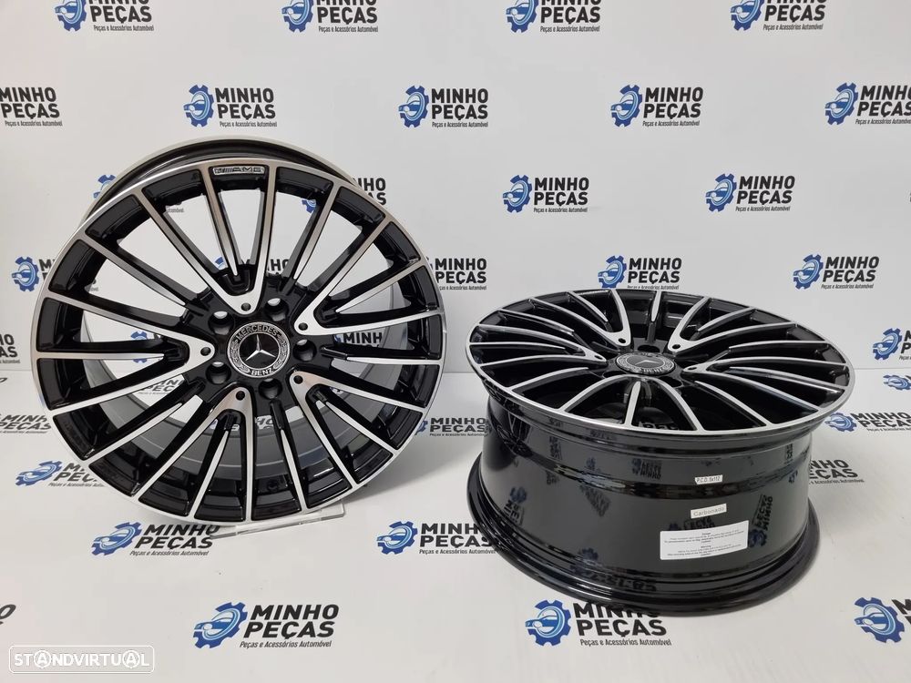 Jantes Mercedes CLS 53 (C257) em 18 Preto Polido - 4