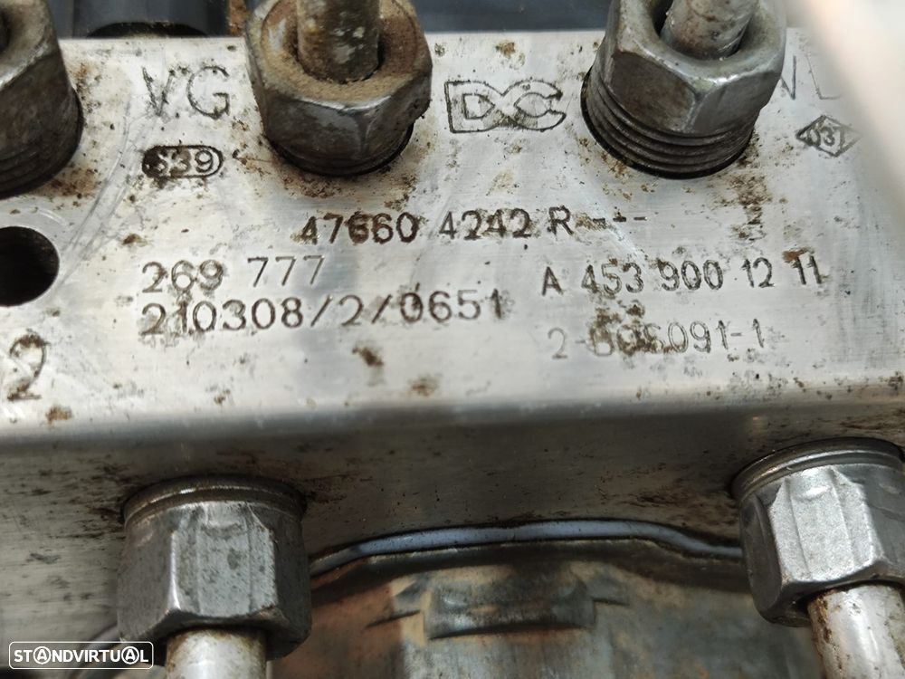 ABS Modulo Bloco Hidraulico Smart Fortwo 453 Forfour 453 EQ 453 A4539001211 476604242R - 7