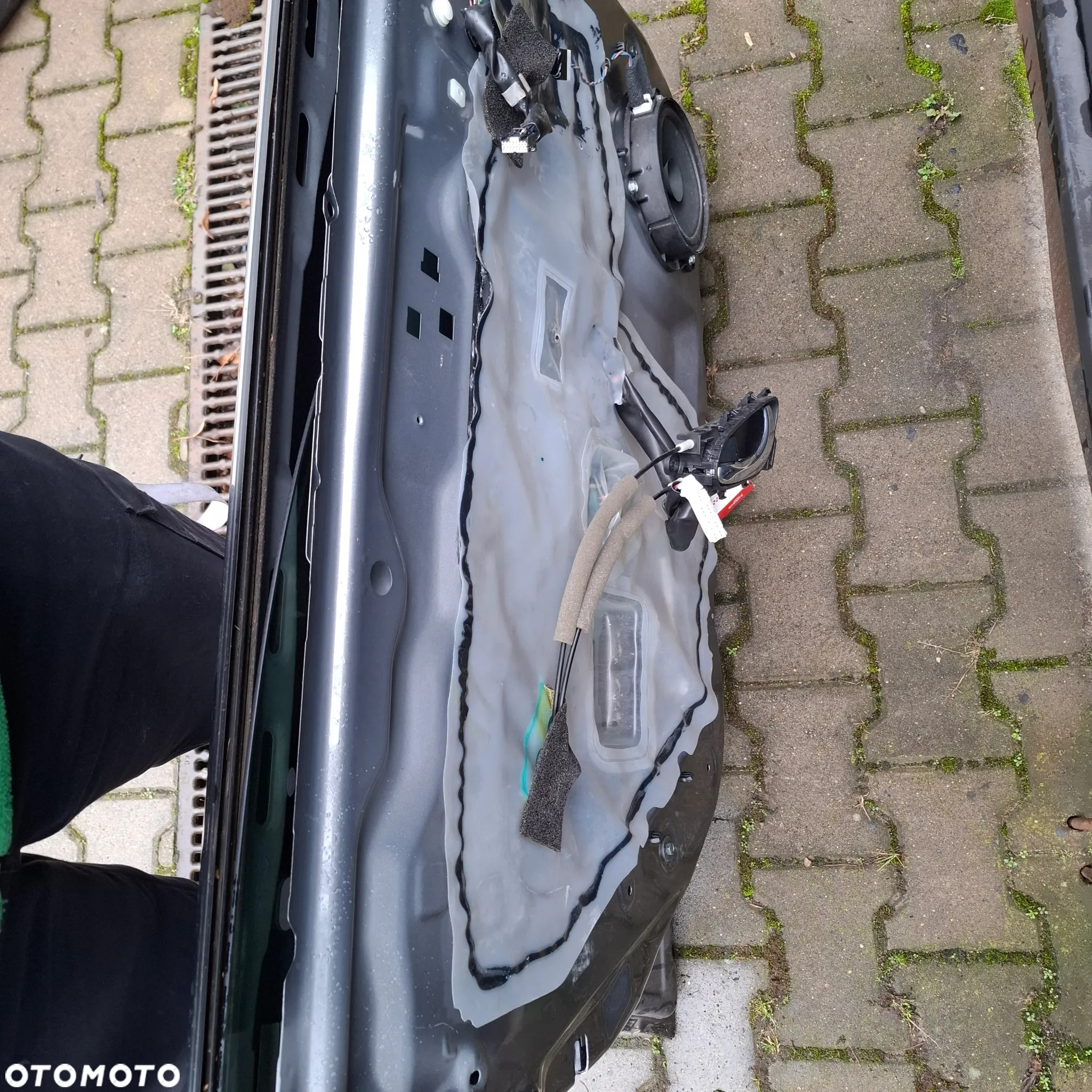 NISSAN X-TRAIL T32 14- DRZWI PRZÓD TYŁ LEWA STRONA KAD KADG szare srebne grafit - 6