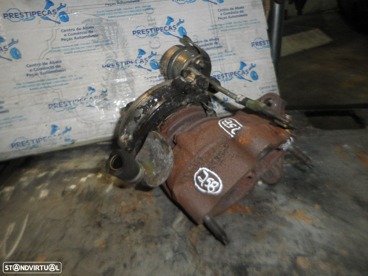 Turbo 14411BN800 NISSAN ALMERA TINO 2004 2.2 DCI 112CV 5P CINZA DIESEL - 3