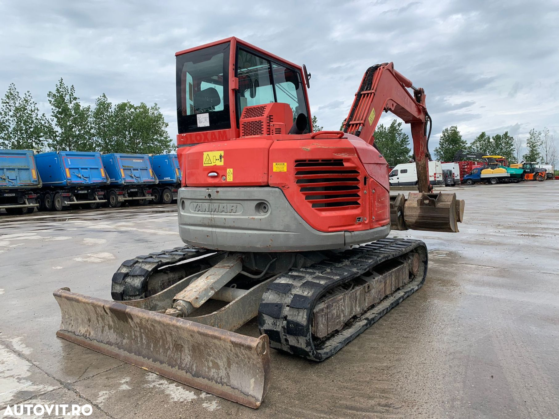 Yanmar VIO80-U Excavator pe Senile - 3