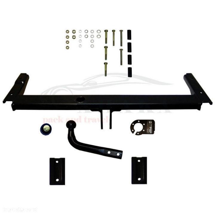 Hak Holowniczy Odkręcany Do Ford Fiesta Hatchback 1989-1995 - 2