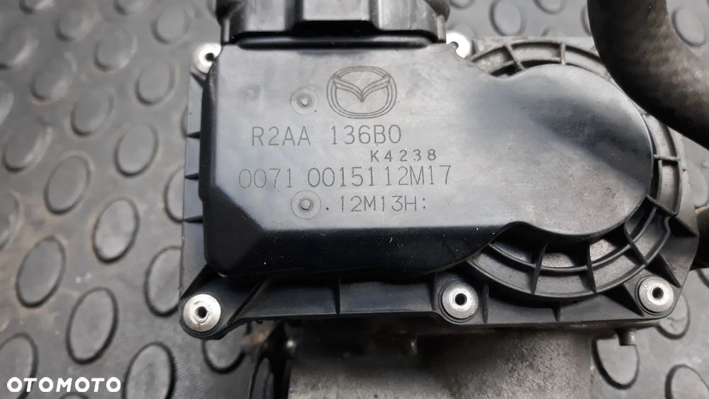 Mazda 2.2 citd r2aa Chłodnica Egr r2aa-20304 Zawór EGR r2aa20300b , Przepustnica 136b0 12m13h k4238 - 7