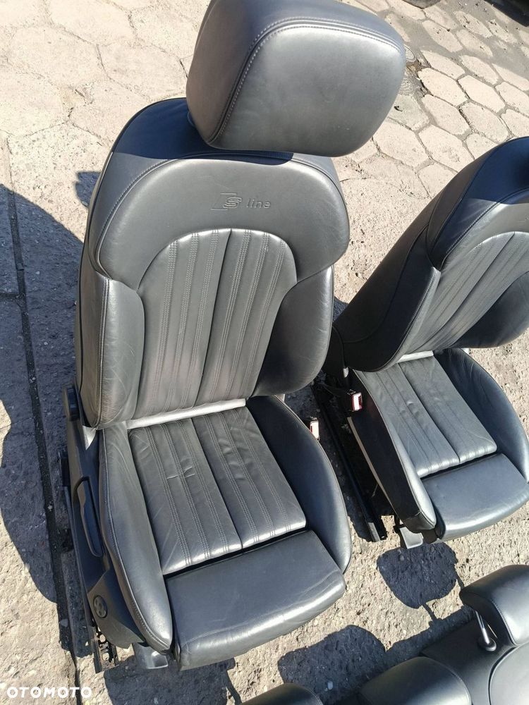 AUDI A6 C7 S-LINE FOTELE KANAPA BOCZKI KOMPLET ANGLIK - 8