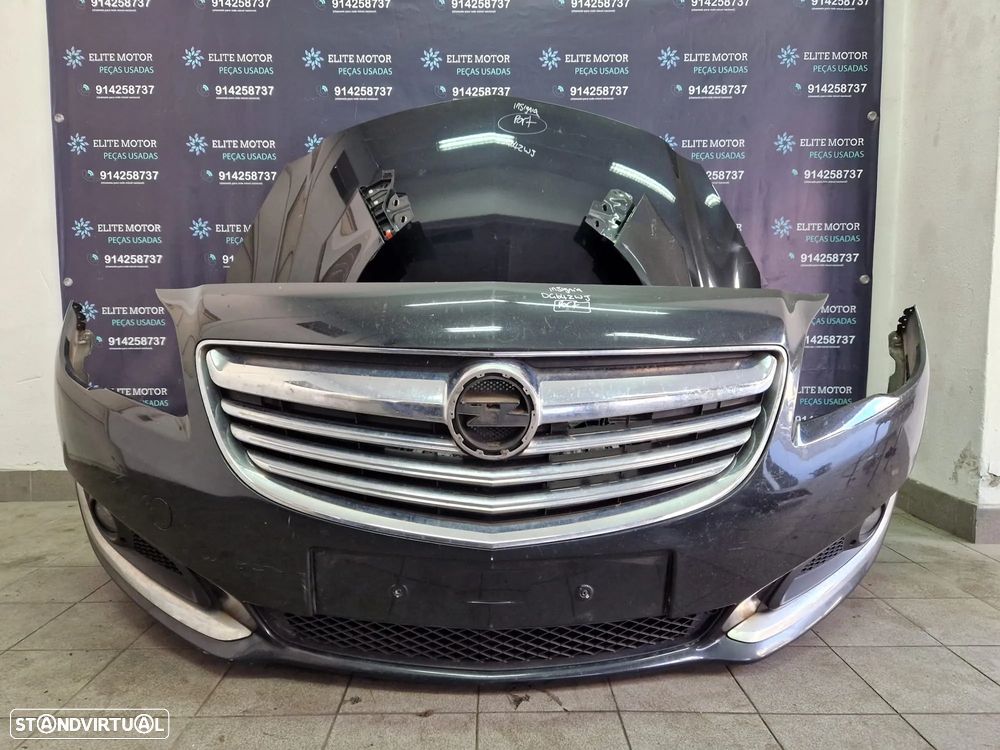 Frente completa usada OPEL INSIGNIA RESTYLE FACELIFT G09 2.0 CDTI capot parachoques guardalamas oticas radiadores - 6
