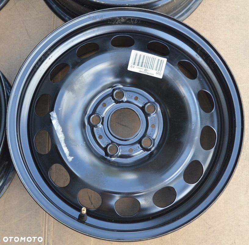 FELGA STALOWA VW SKODA AUDI SEAT 5x112 6,5J16 ET 46 x1szt F-607 - 1