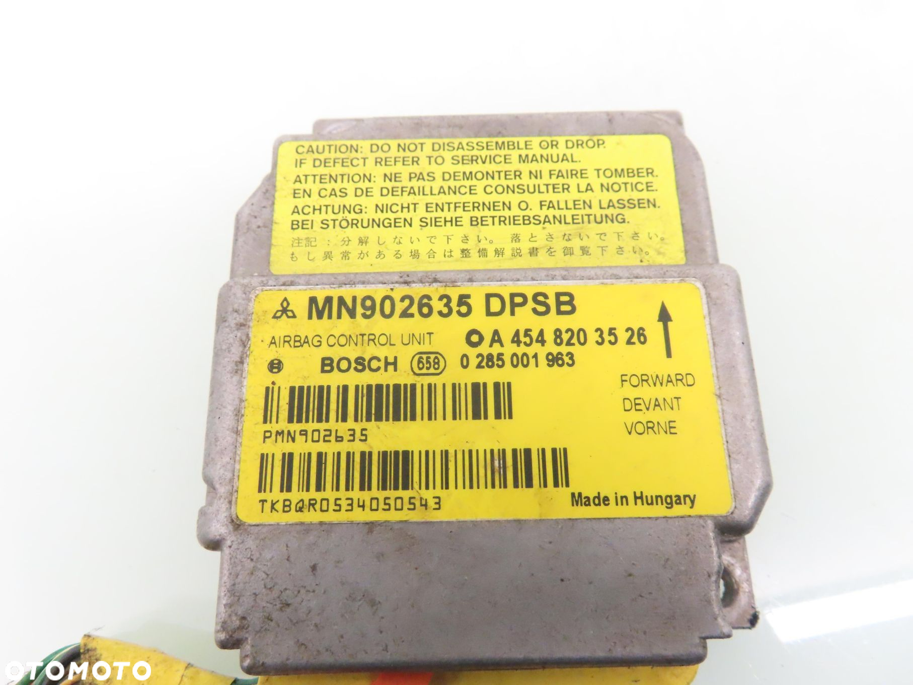 MODUŁ AIRBAG SMART FORFOUR 0285001963 MN902635 - 4