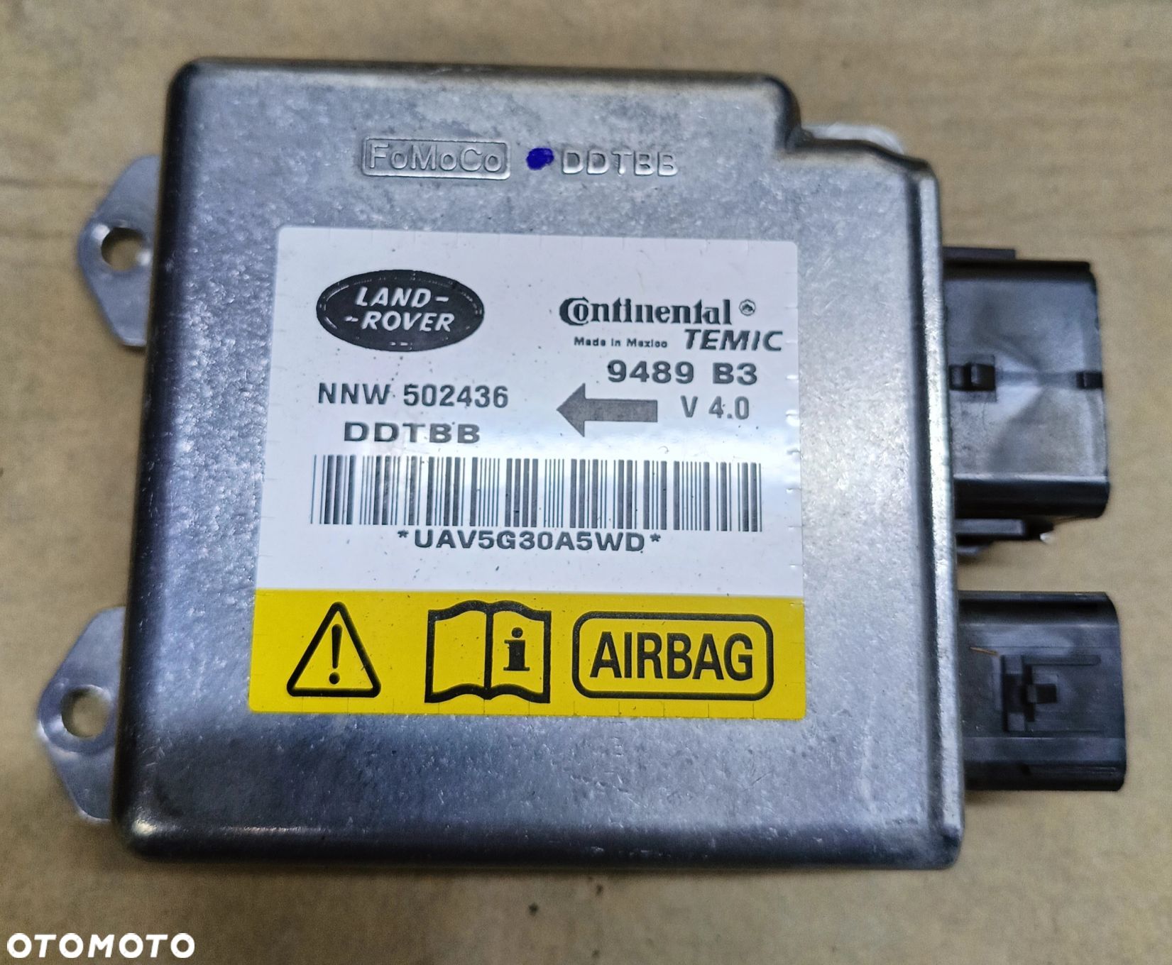 Discovery III sensor airbag Land Rover - 1
