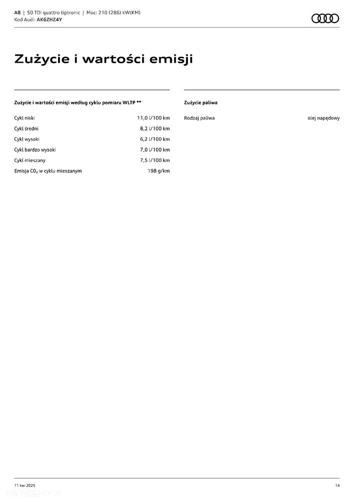 Audi A8 50 TDI quattro tiptronic - 40