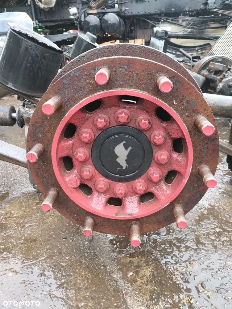 OŚ SCHMITZ SCB9010/9 H43S2 AK430  CARGOBULL PÓŁRESOR PIASTA RURA RESOR ZACISK HAMULCOWY CZĘŚCI - 2