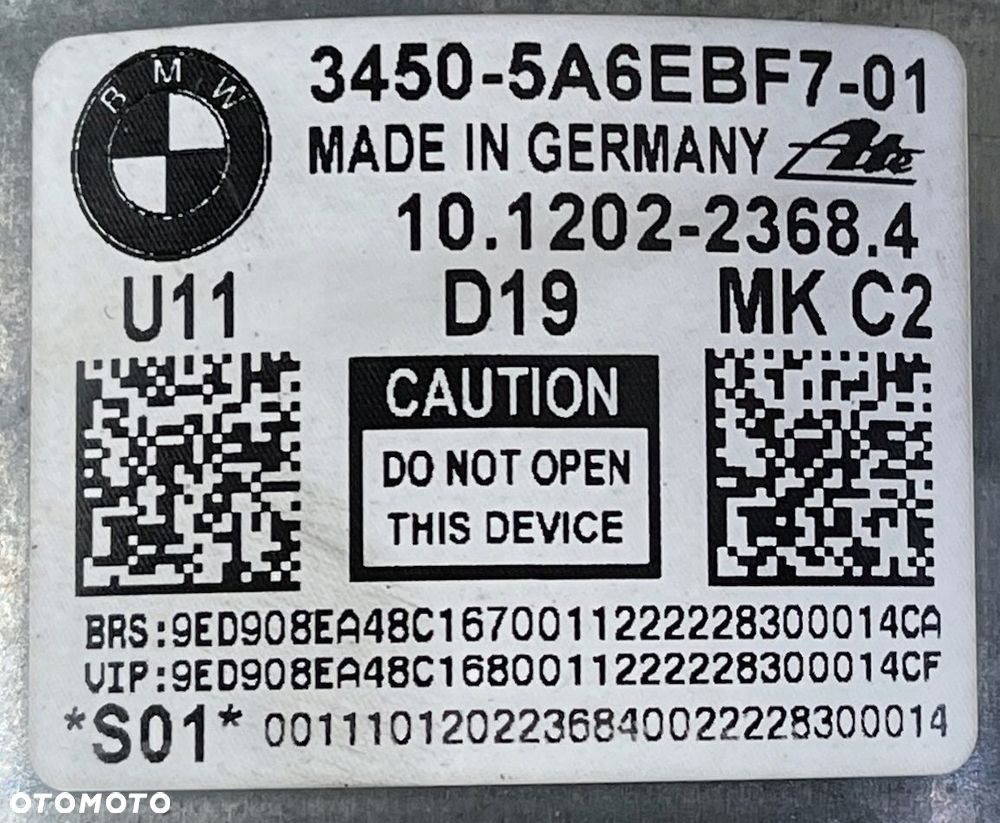 BMW X1 U11 POMPA HAMULCOWA STEROWNIK ABS 5A6EBF7 - 3