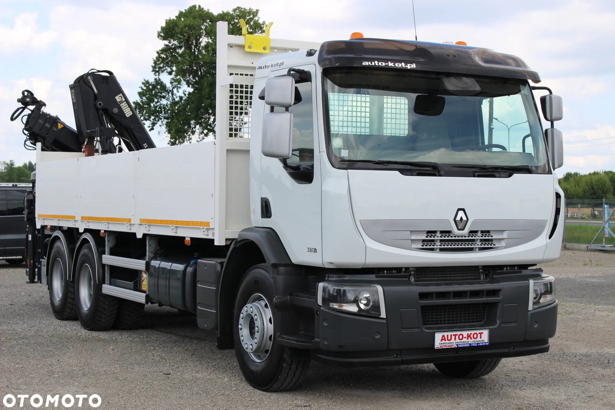 Renault PREMIUM 380 *EEV*/6X4/HDS HIAB XS 166/Pilot /**SERWIS**/ IDEALNY STAN / - 23