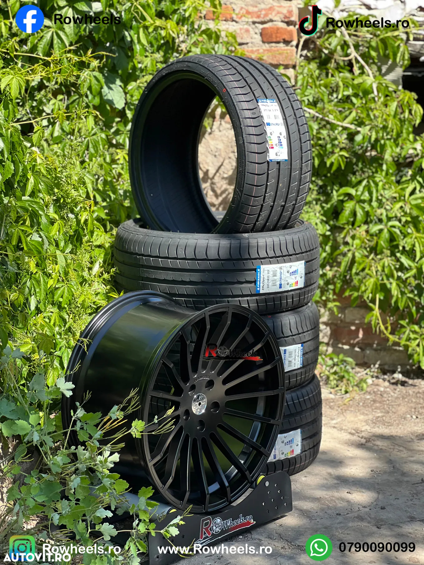Jante Hamann Porsche Cayenne 22 R22 Black Anvelope vara - 3