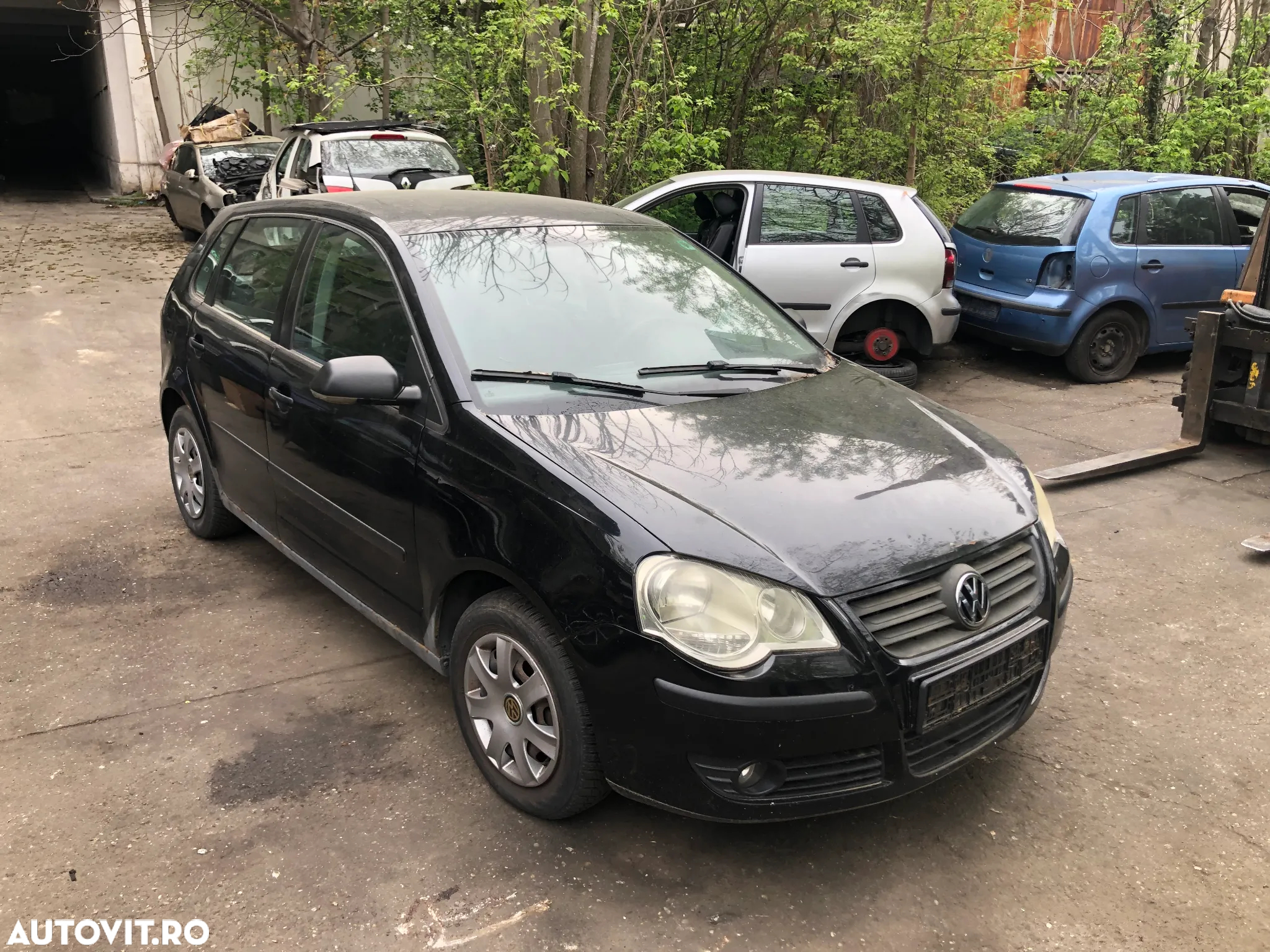 Dezmembrez VW Volkswagen Polo 9N facelift 2007 negru 1.2 benzina BZG - 2