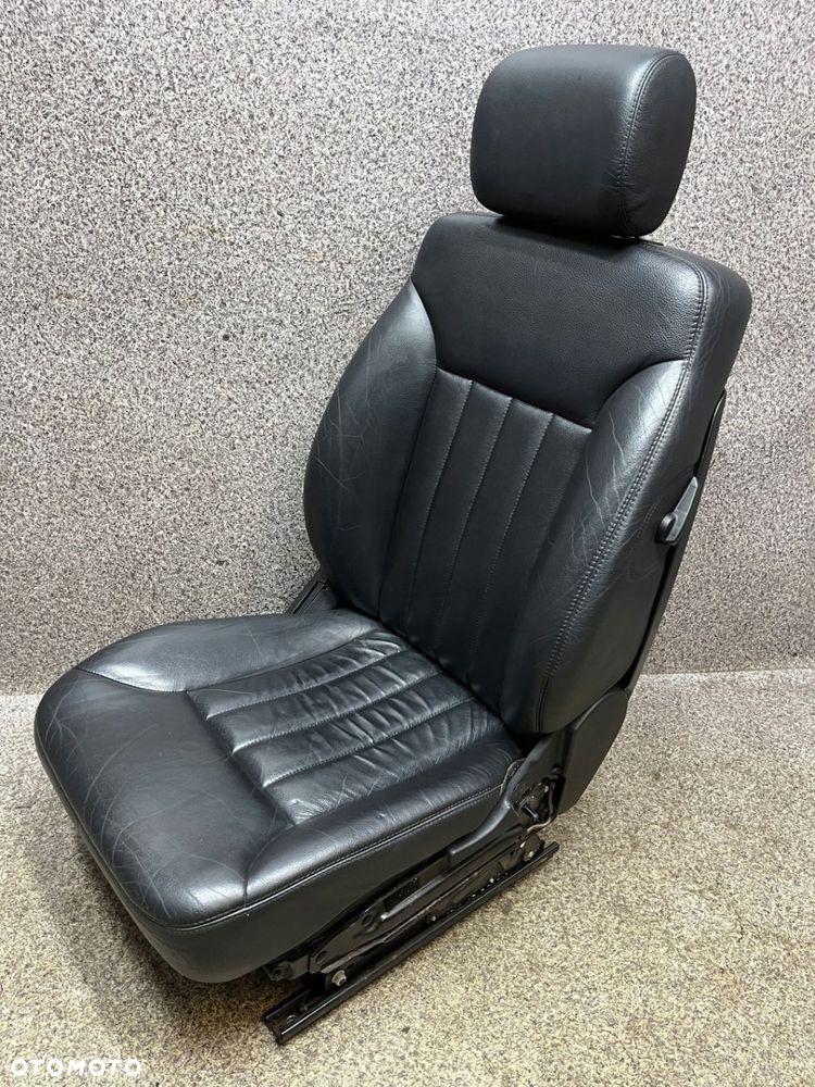 Fotel pasazera prawy przod przedni grzany skora Airbag Mercedes ML W164 - 5