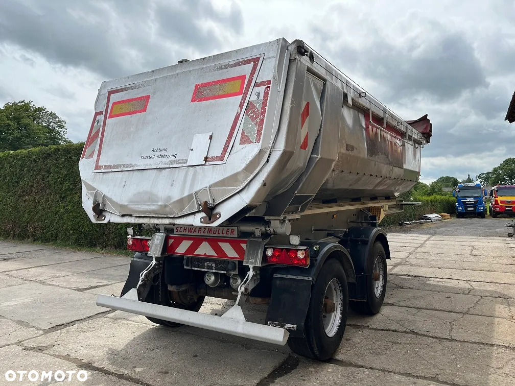 Schwarzmuller SM K Serie rynna 4500kg wkładka stalowa Hardox naczepa wywrotka - 4