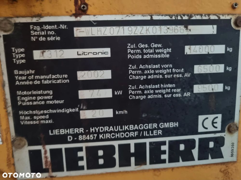 Liebherr 312 - 7