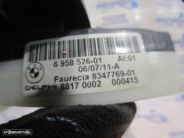 Interruptor 695852601 88170002 BMW F11 FASE 1 520D 2011 2.0D 184CV 5P PRETO REGULAÇÃO DO BANCO - 4