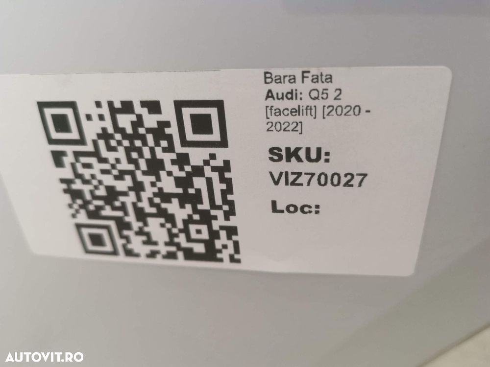 Bara Fata Audi Q5 2 [facelift] 2020 2021 2022 S-Line Originala In Star - 8