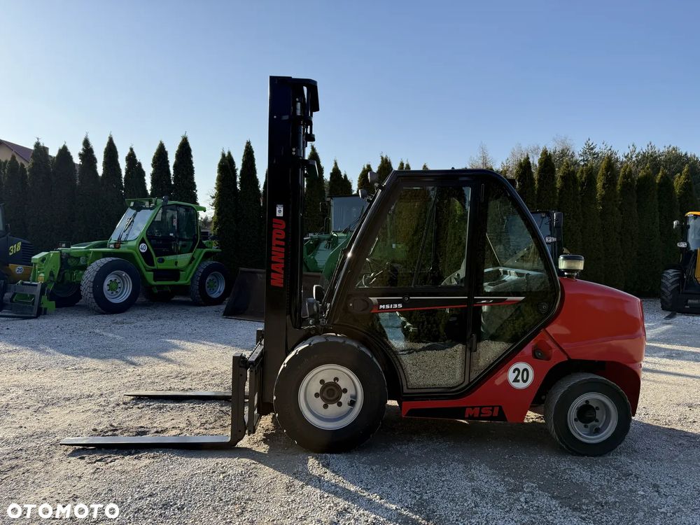 Manitou MSI 35 MSI35 / PIĘKNY / 2020 ROK! / TYLKO 1890 MTH / ORYGINAŁ / Z NIEMIEC / DIESEL / UDŹWIG 3,5T / 30 MSI30 35D AUSA LINDE - 2