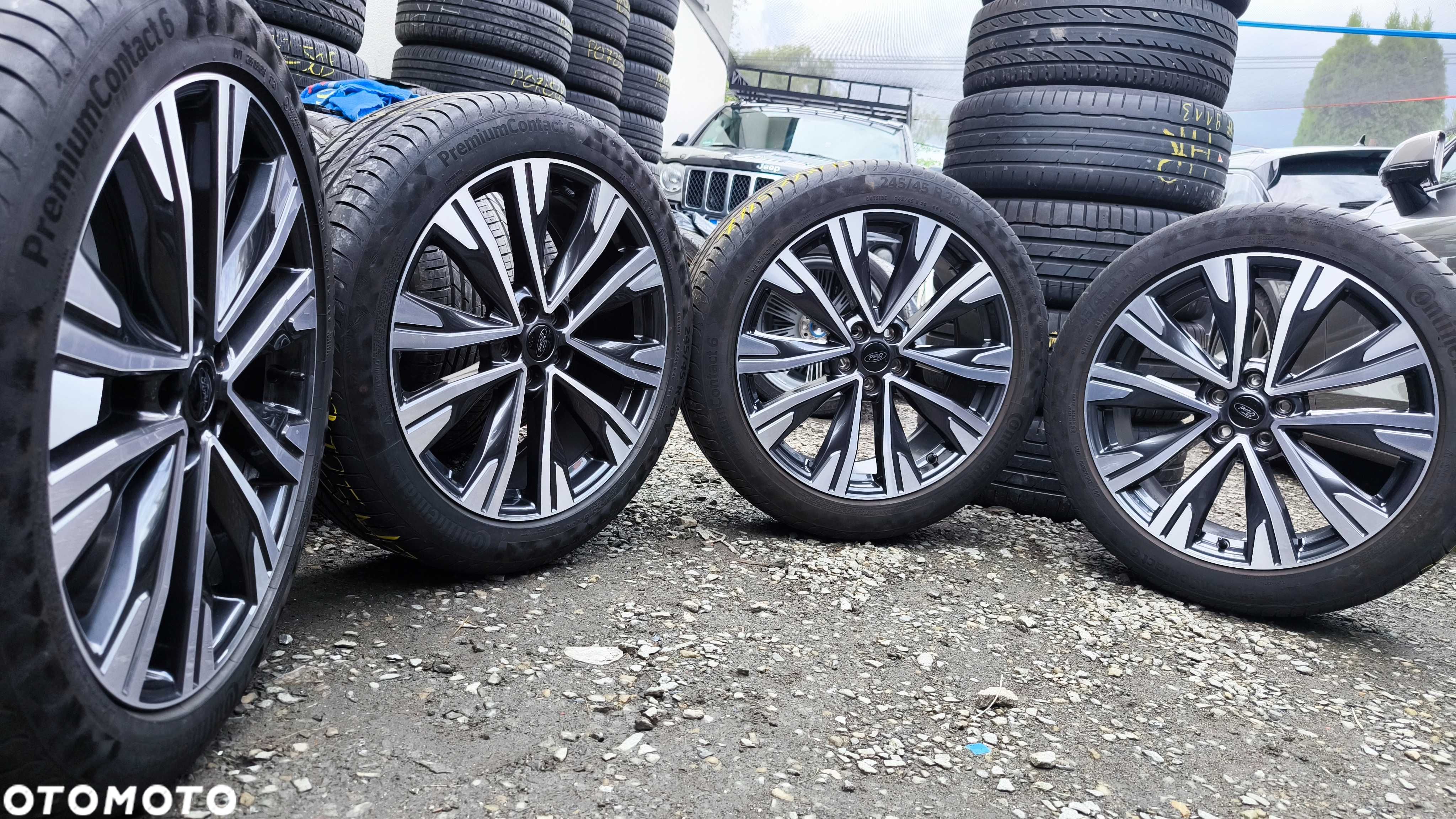Koła Ford Kuga Escpace Edge Endura 20 cali 5x108 ET55 Opony 245/45 - 1