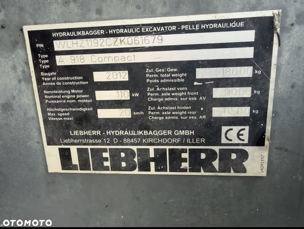 Liebherr A 918 Compact - 37