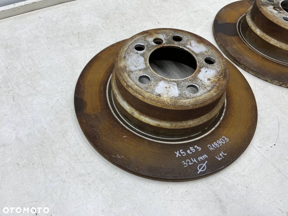 Tarcze hamulcowe BMW X5 E53 99-06r. 324mm. tylne tarcza tył KOMPLET 2szt. - 2
