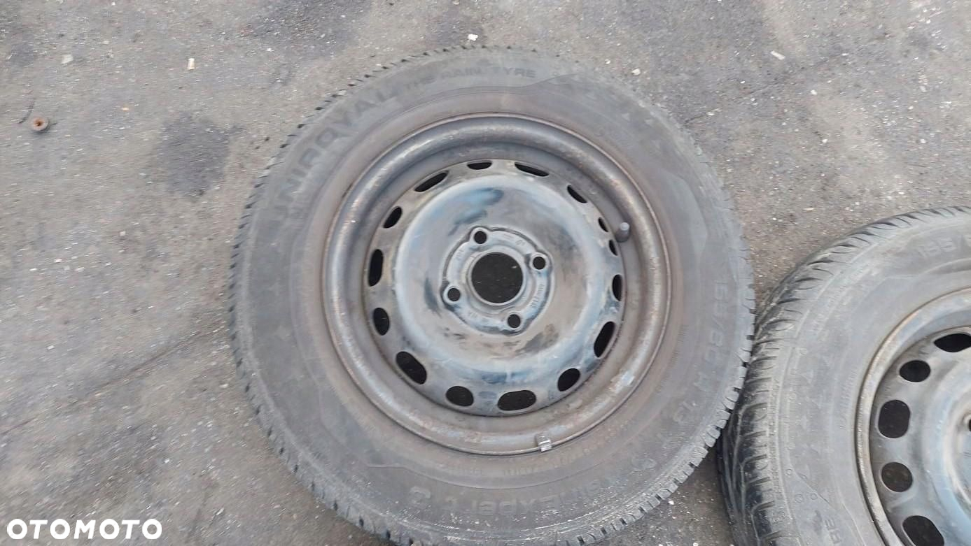 KOMPLET KÓŁ KOŁA STALOWE 13" OPEL CROSA C - 4