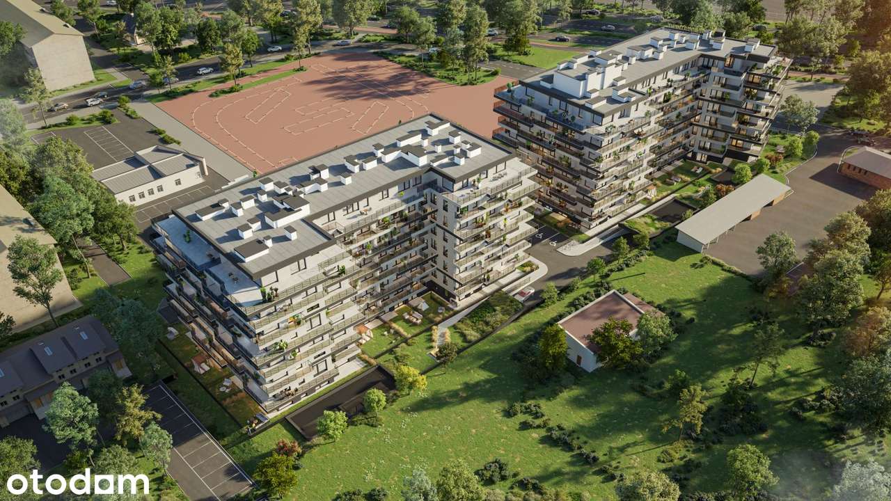 2-pokojowe mieszkanie 40m2 + balkon