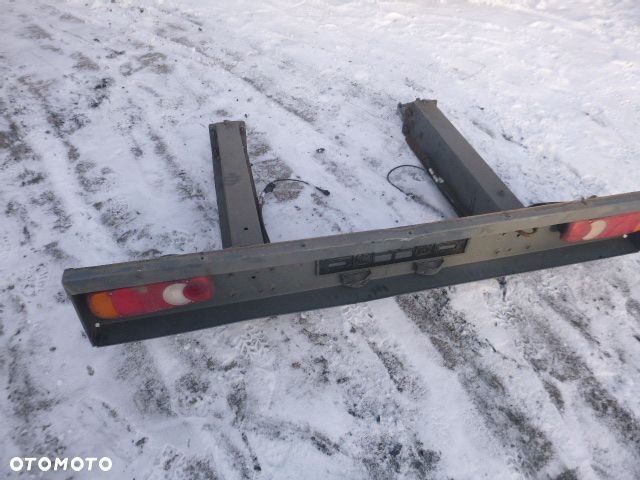 Belka tył tylna zderzaka przedłużenie ramy kompletne Renault Master III - 2