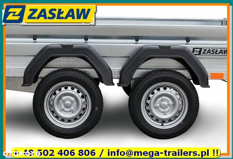 Zaslaw Przyczepa Samochodowa DMC do 750 KG BURTY UCHYLNE OCYNK !!! - 18