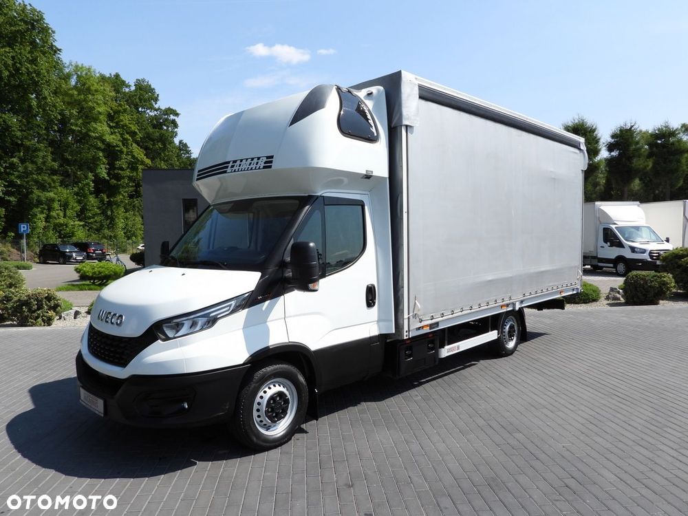 Iveco DAILY 35S18 PLANDEKA 10 PALET WEBASTO TEMPOMAT LEDY PNEUMATYKA KLIMATYZACJA  180KM - 18