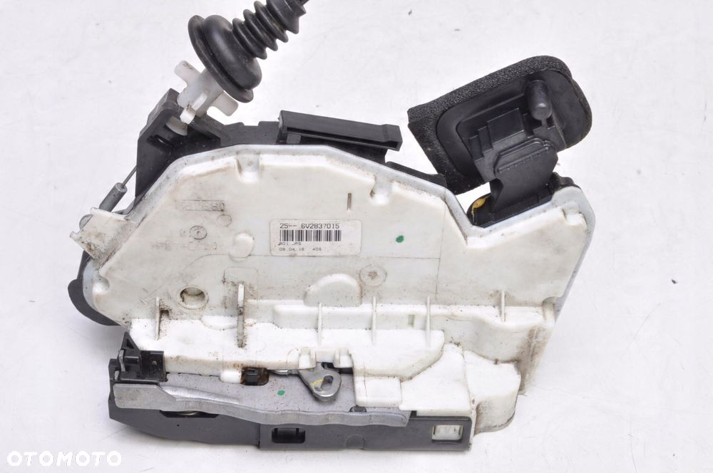 SKODA SUPERB III ZAMEK DRZWI LEWY PRZÓD PRZEDNI 6V2837015 UK 7 PIN - 5