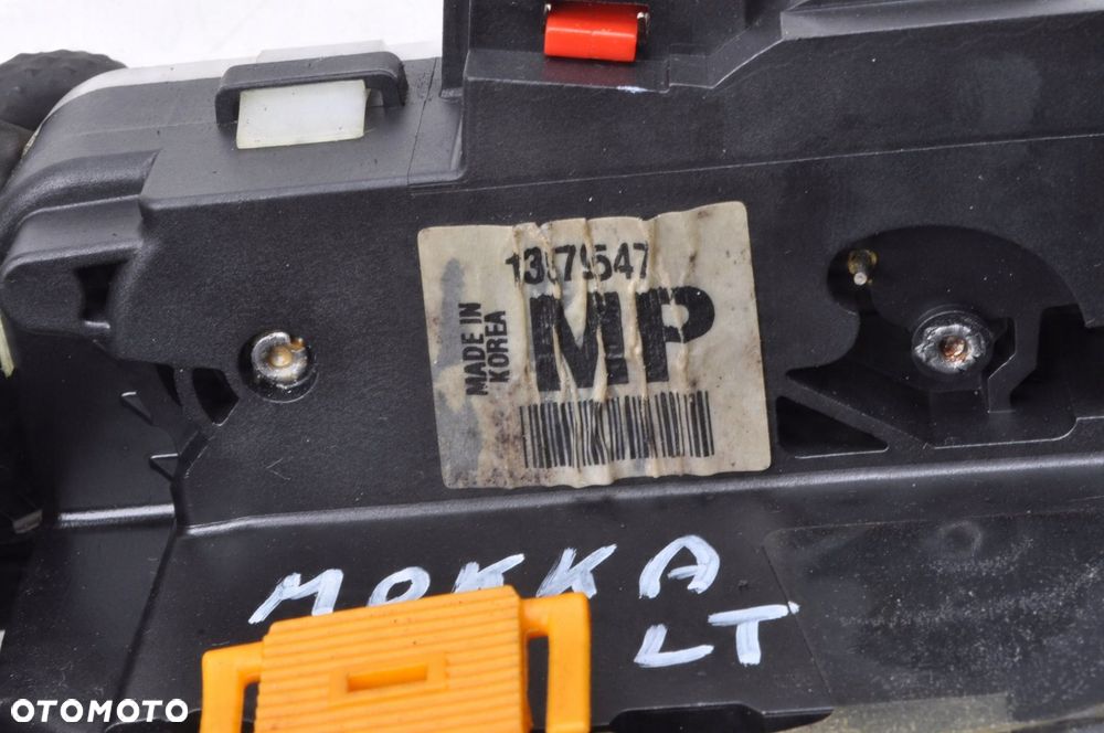 OPEL MOKKA I ZAMEK DRZWI PRAWY TYŁ TYLNY 13579548 6 PIN SUV - 3
