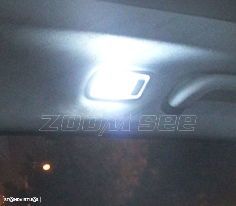 KIT COMPLETO 11 LAMPADAS LED INTERIOR PARA HYUNDAI SANTAFE SANTA FE IX45 13-16 - 5