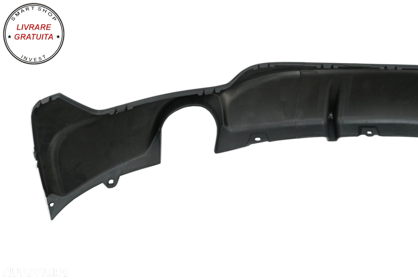 Difuzor Bara Spate Cu Evacuare Dubla BMW Seria 4 F32 F33 F36 M Performance Design - livrare gratuita - 9