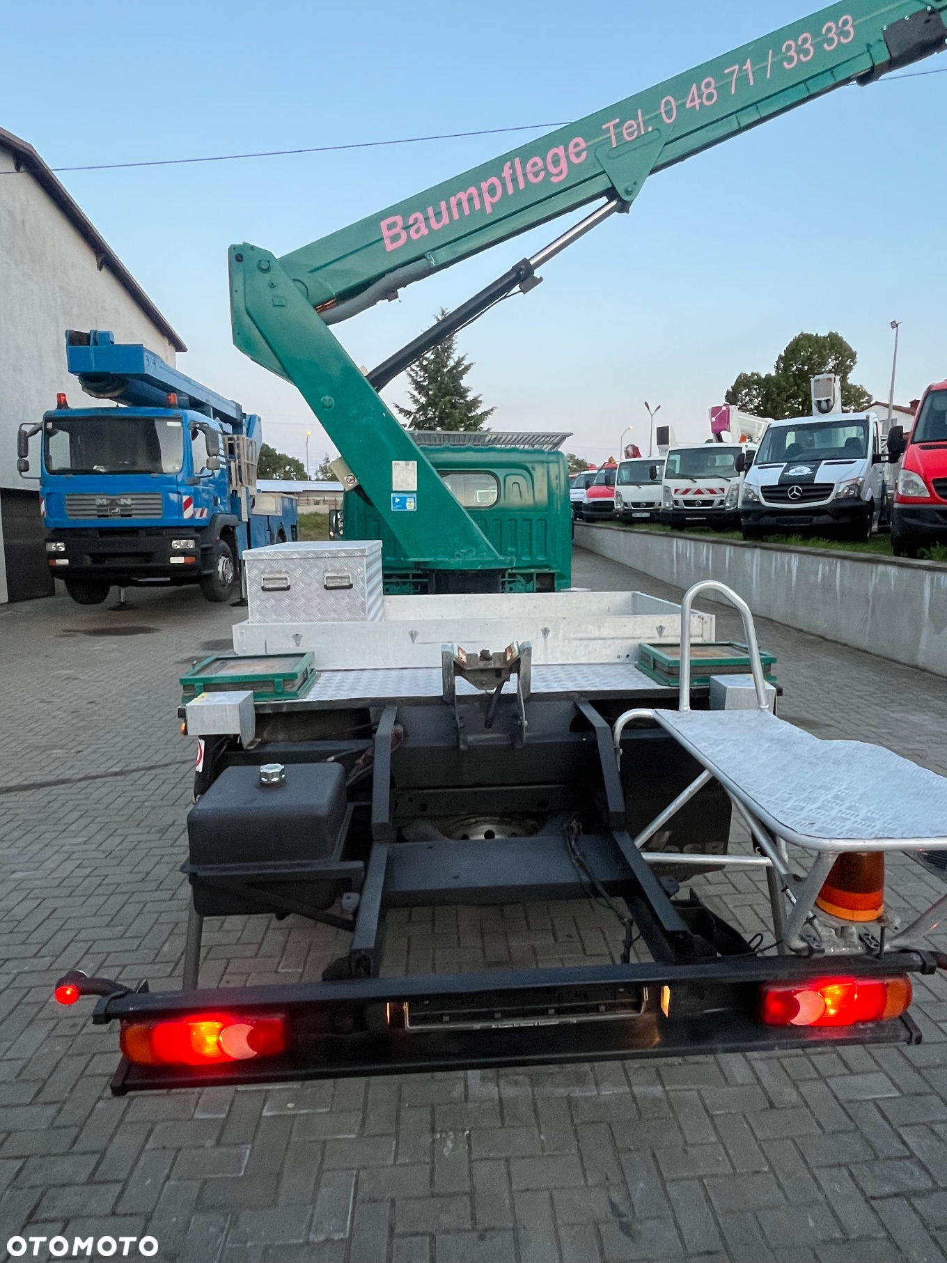 Nissan Podnośnik Koszowy GSR 179 Pełna Hydraulika Góra dół Zwyżka Kosz Izolowany! Jak Ruthmann Wumag Multitel - 22