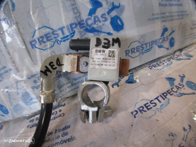 Modulo 763110901 BMW F20 2016 116D 115CV 3P PRETO Sensor Cabo De Bateria Negativo - 3