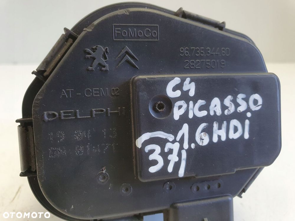 PRZEPUSTNICA Citroen C4 II 1.6 HDI _ 9673534480 28275019przepustnica - 2
