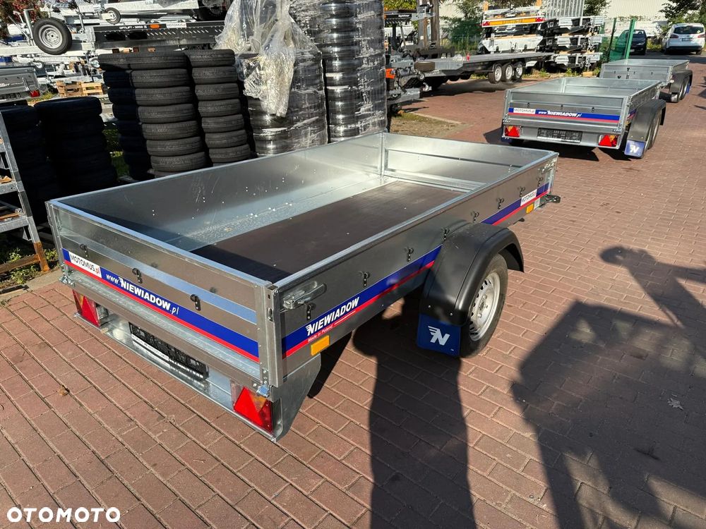 Niewiadów Przyczepa Niewiadów N426U 260x138x35cm 1 oś 750kg burty boczne 2mm Częstochowa MOTOMUS dostawa pod dom - 5