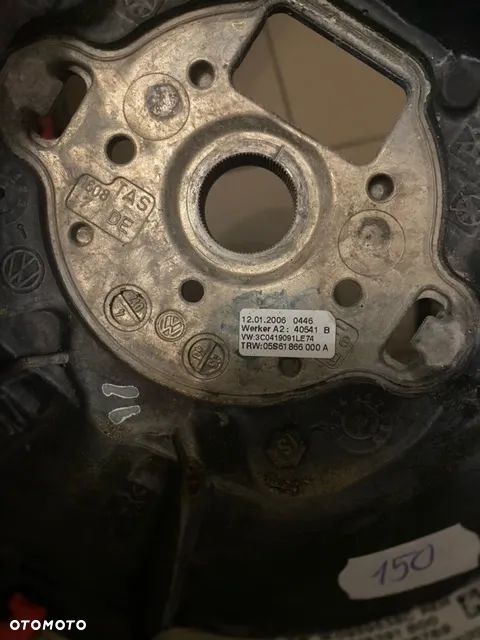 KIEROWNICA MULTIFUNKCJA VOLKSWAGEN VW PASSAT B6 3C0959542 - 5