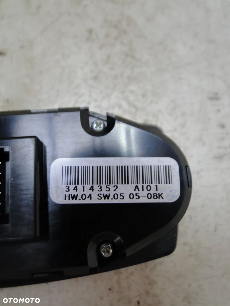 BMW X3 E83 PANEL PRZEŁĄCZNIK SZYB LEWY PRZÓD PRZEDNI EUROPA - 3