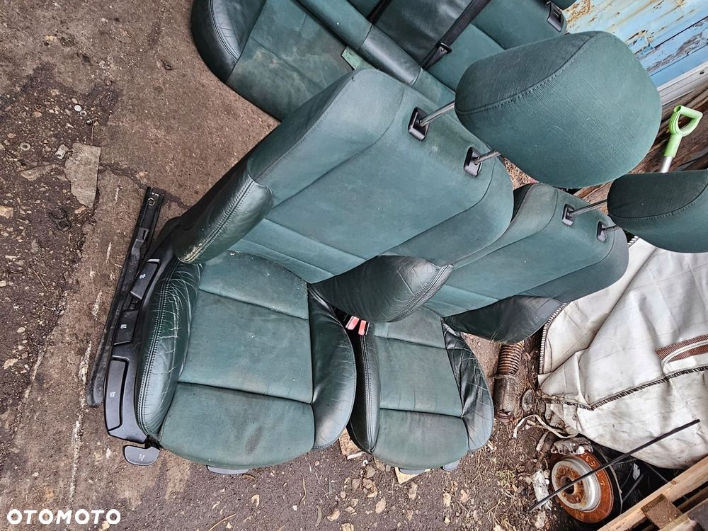 FOTEL FOTELE BOCZKI KANAPA TYŁ KPL BMW E46 97-03 KOMBI SPORTY M-TECHNIC - 3