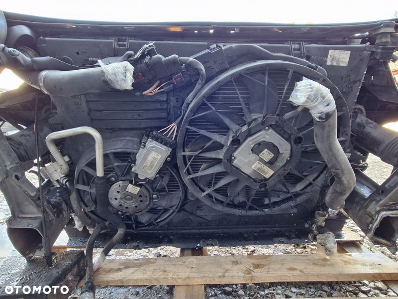 porsche cayenne i 1 7l5 lift gts 4.8 b pas przedni chłodnice wentylator belka - 6