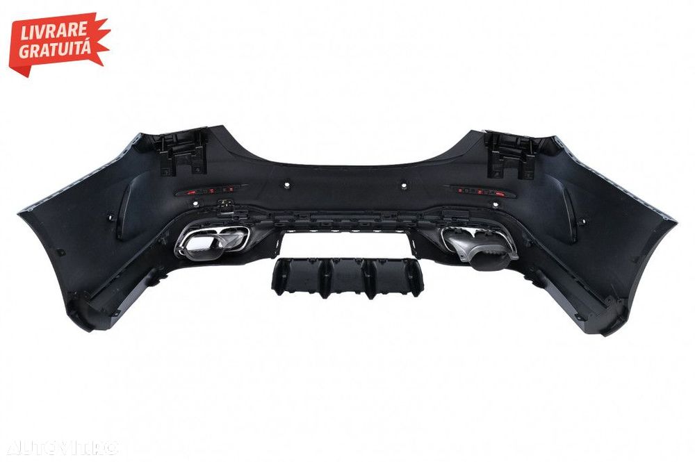 Pachet Exterior Mercedes C-Class W205 Sedan (2018-2022) Conversie la W - 5