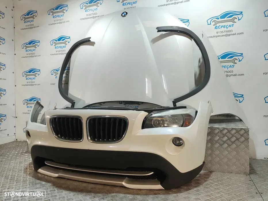 Frente Completa BMW X1 E84 - 2009 a 2015 - Parachoques | Guarda Lamas | Capot | Grelhas | Radiadores | Reforço | Fibra | Oticas | Sensores Estacionamento | Ventilador | S X Drive | Parachoque | Lama | Otica - 3