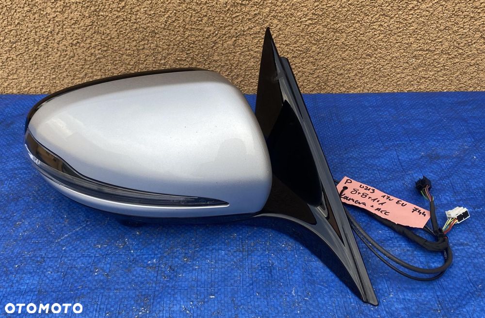 MERCEDES E W213 18 / 16 + 2 PIN LUSRERKO PRAWE KAMERA ACC EUROPA - 1