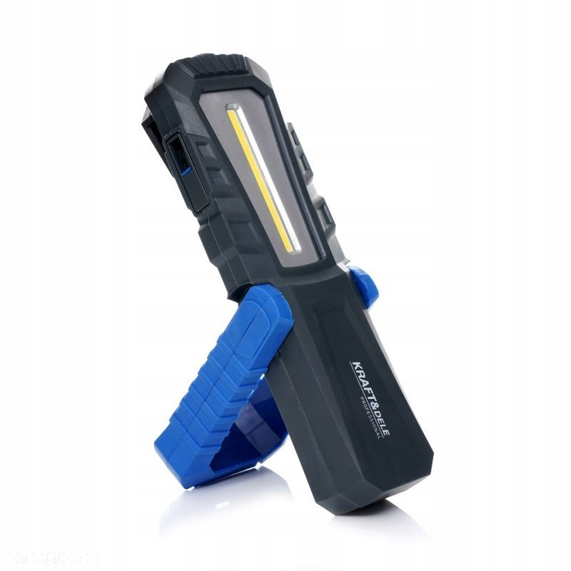 Lampa Warsztatowa LED 420LM Bateria 4400mAh Magnes Hak KraftDele - 2