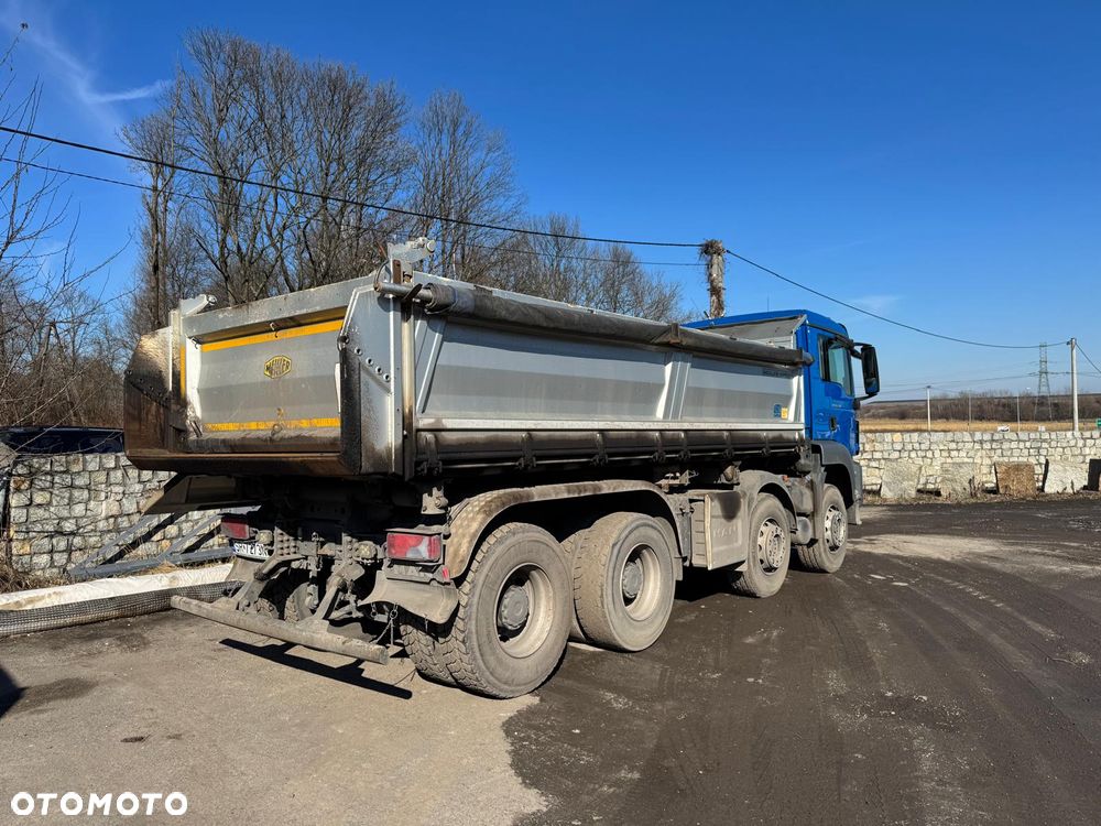 MAN TGS 37.470 8x4 Meiller-Kipper | Hydroburta - 3