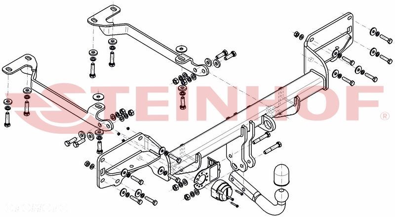 Hak holowniczy + MODUŁ 7PIN do Land Rover Range Rover Sport L494 - 2